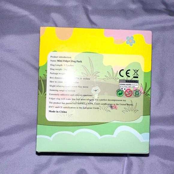 NIB 3 Pack fidget slug toys - Picture 6 of 6